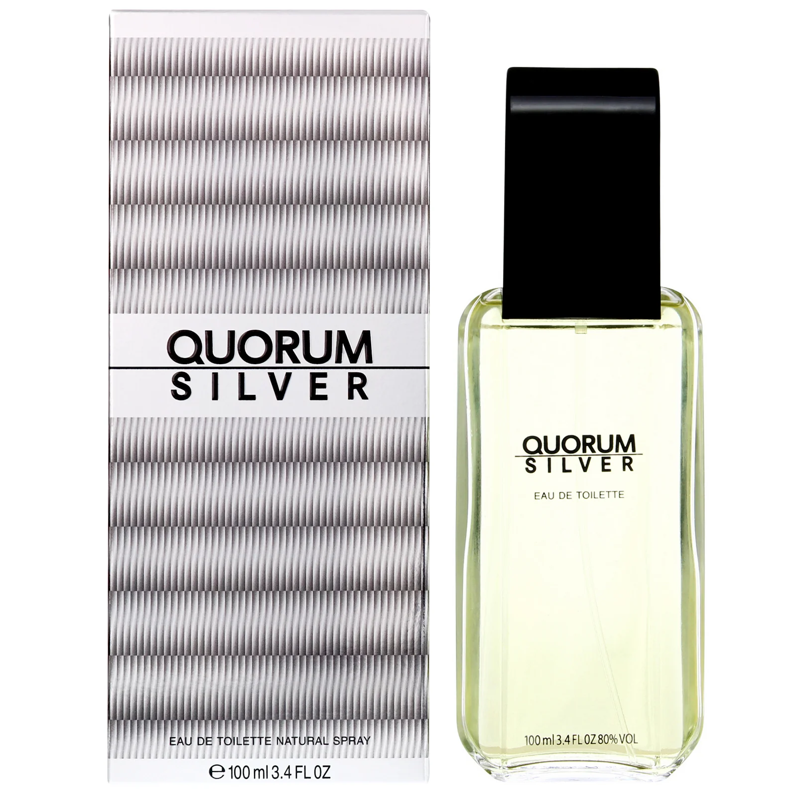 Antonio Puig Quorum Silver 100ml EDT for Men