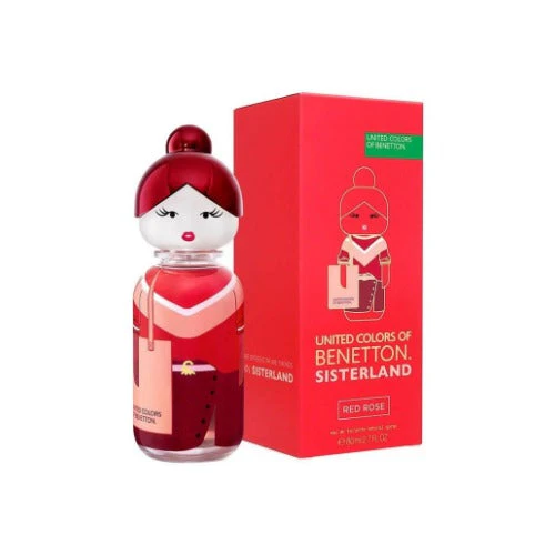 Benetton Sisterland Red Rose 80ml EDT for Women