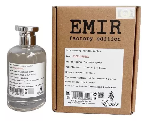 Emir Factory Edition Rich Santal 100ml EDP for Men & Women