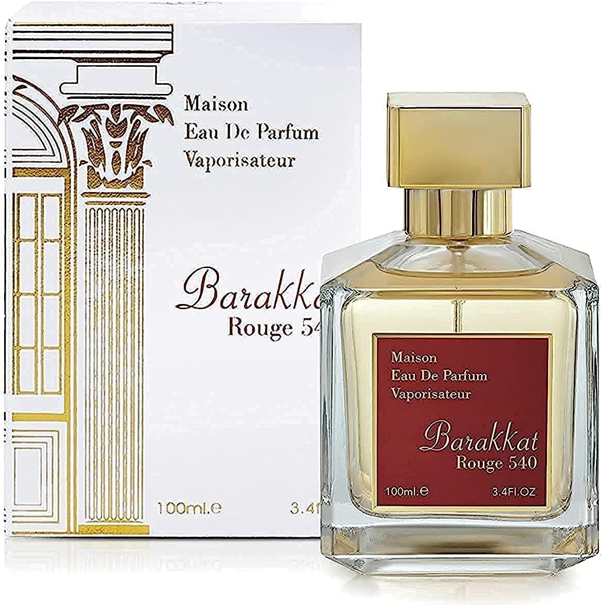 Fragrance World Barakkat Rouge 540 EDP 100ml for Men & Women