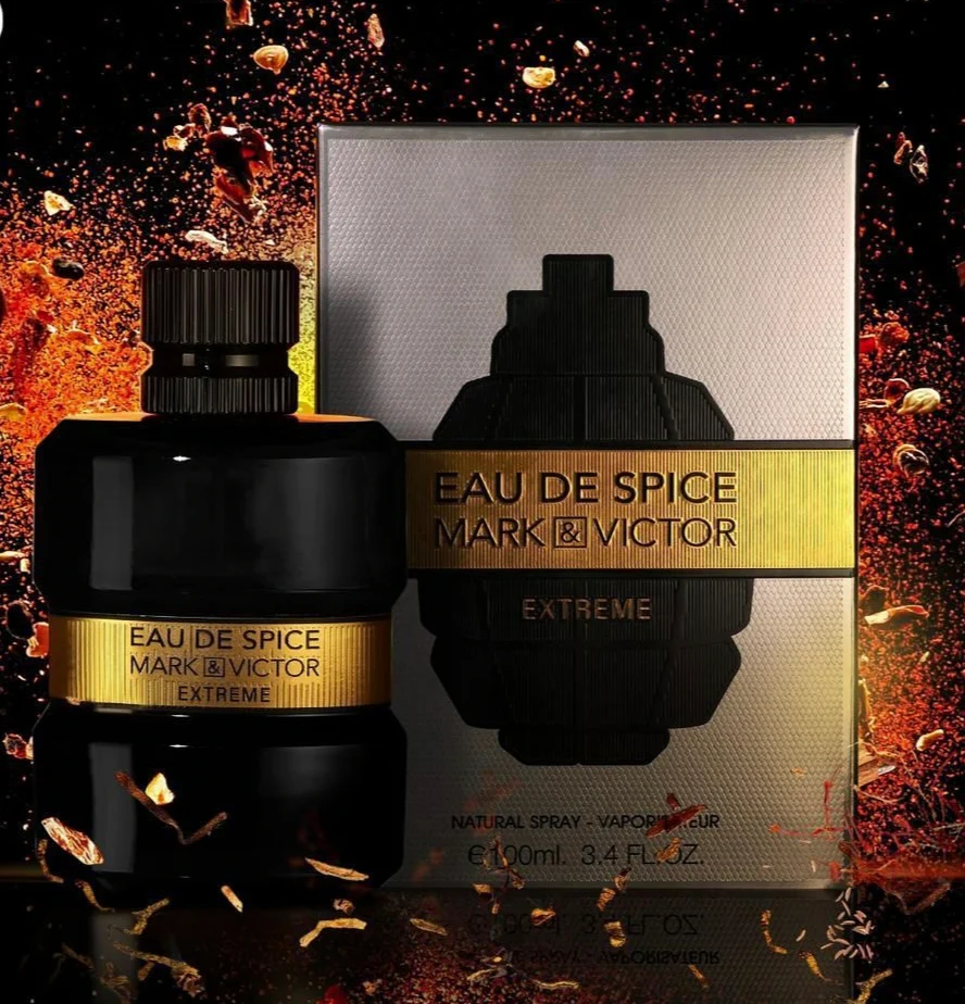 Fragrance World Mark & Victor Eau De Spice Extreme 100ml EDP for Men