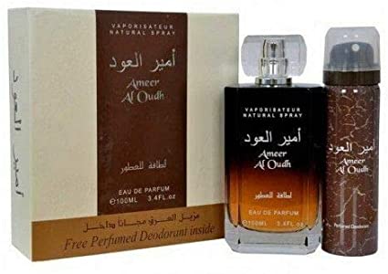 Lattafa Ameer Al Oudh 100ml (Free Deo) for Men & Women