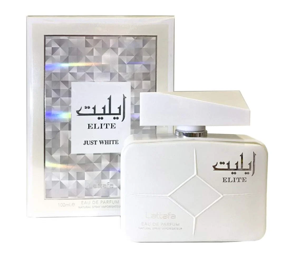 Lattafa Elite Just White 100ml EDP for Men & Women