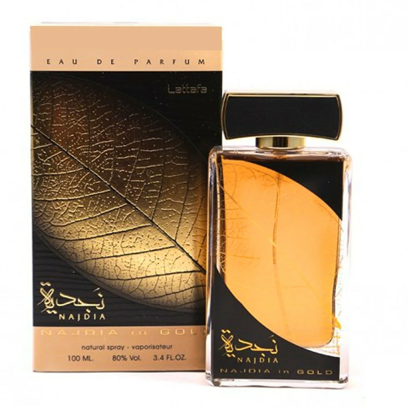 Lattafa Najdia in Gold 100ml EDP for Men & Women