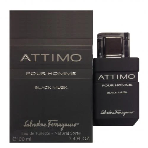 Salvatore Ferragamo Attimo Black Musk Pour Homme EDT 100ml for Men