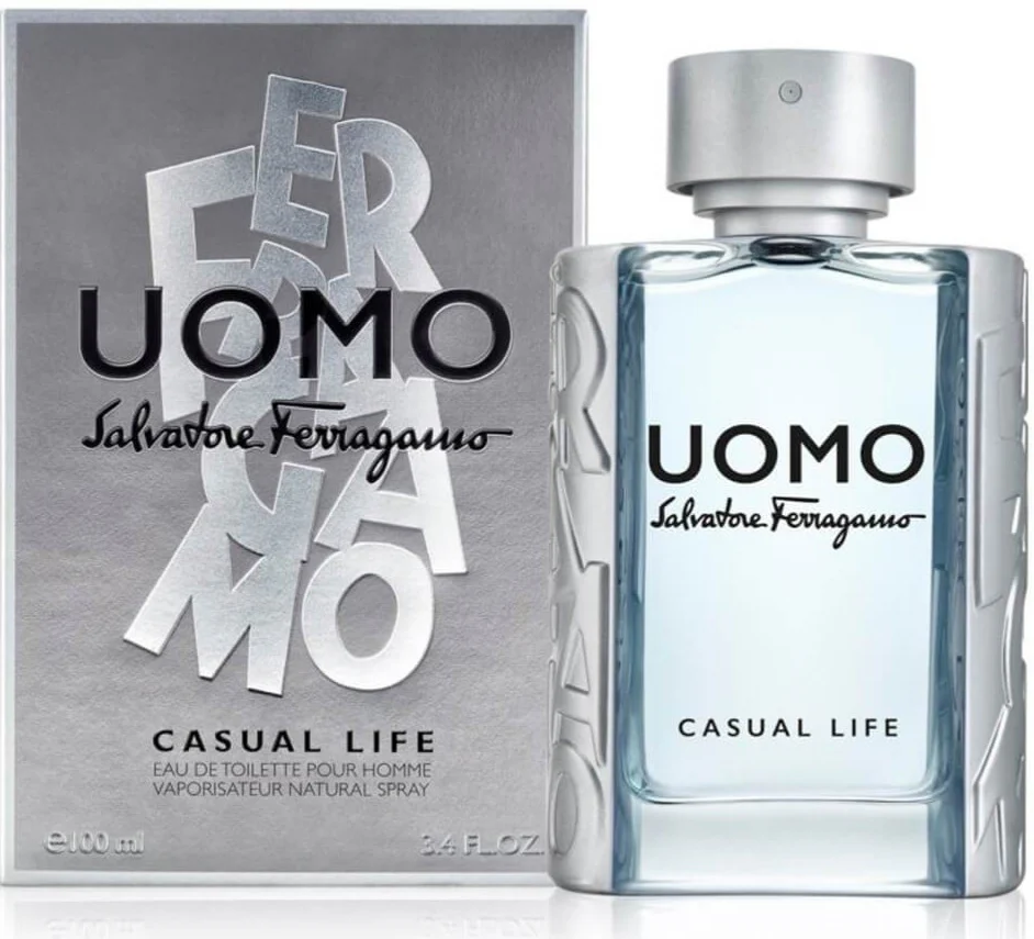 Slavatore Ferragamo Uomo Casual Life 100ml EDT for Men