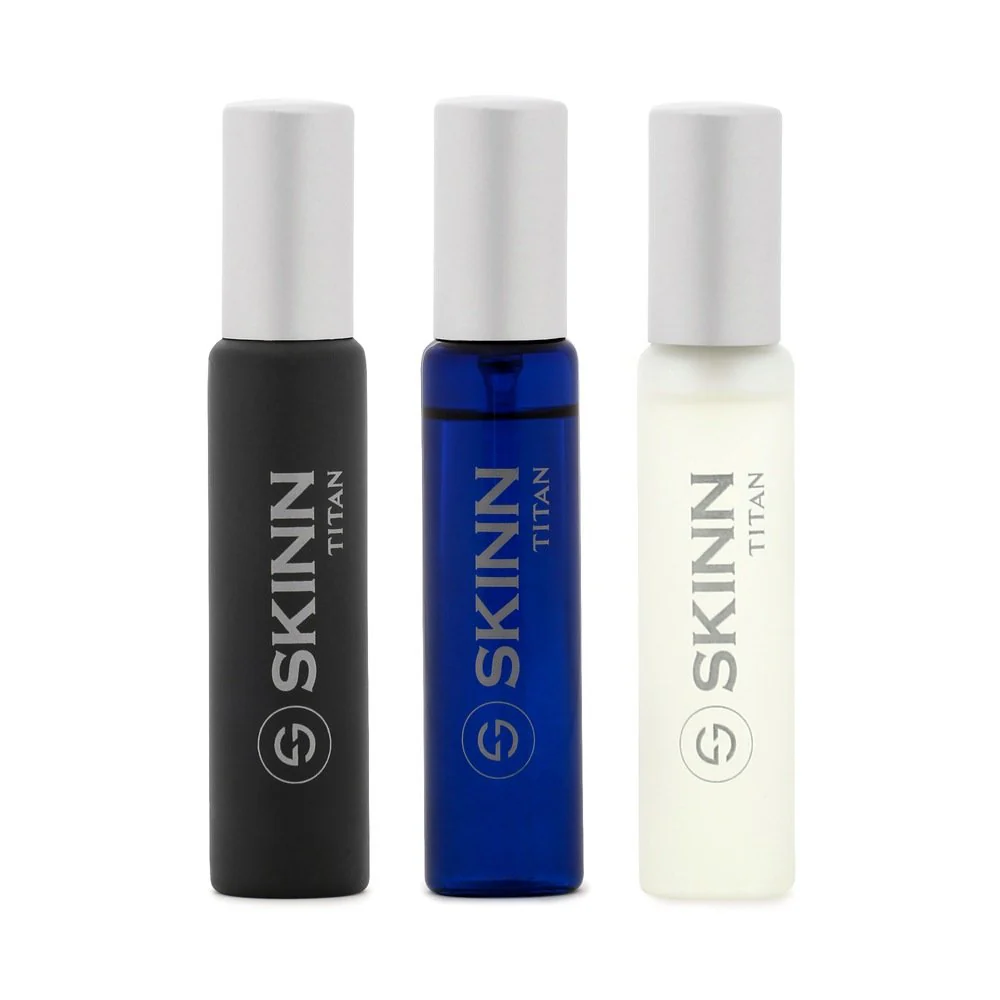 Titan Skinn Traveller Set for Men 20ml x 3 Raw Verge Steele