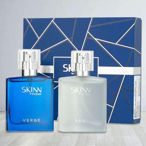 Titan Skinn Verge and Raw Gift Set EDP 50ml (25ml x 2) - Image 3