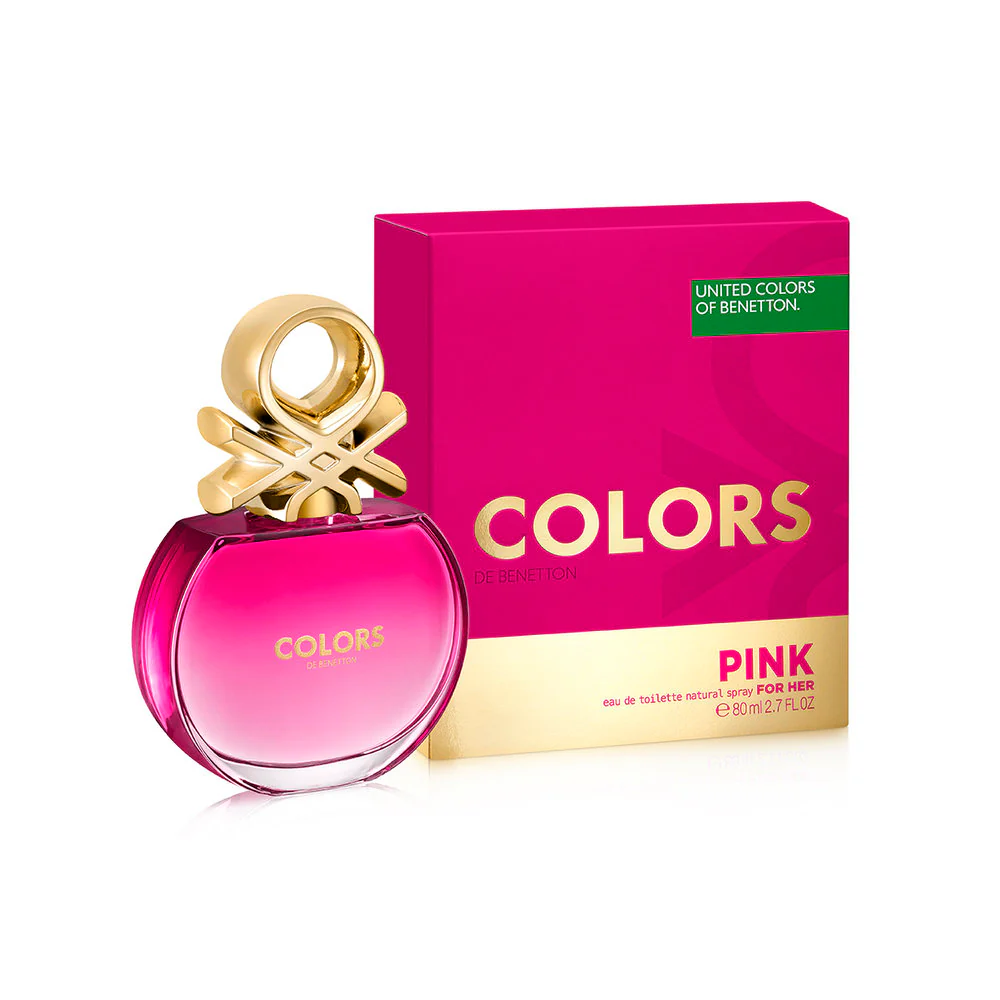 United Colors de Benetton Pink EDT 80ml for Women