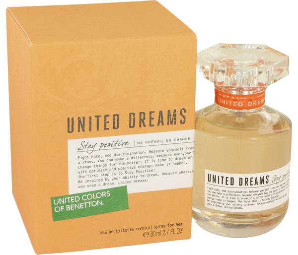 United Colors of Benetton United Dreams Stay Positive EDT 80ml for Women